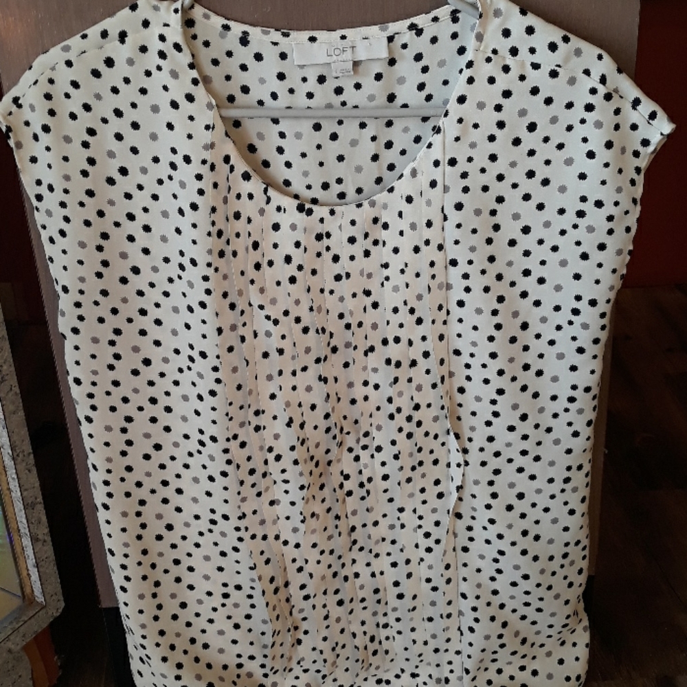 Blouse poka dot